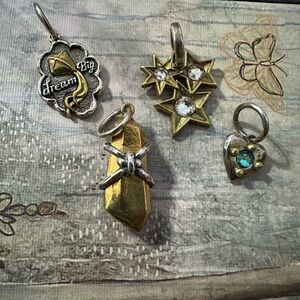 Waxing Poetic charm lot.